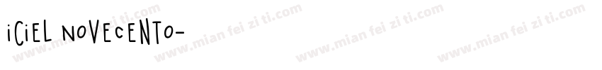 iCiel Novecento字体转换